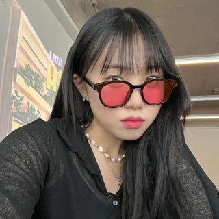 Cats, Unique, Hip, Y2K, Round, Trendy, Retro, UV Protection, Humbuk Show, Waterbomb, Tinted Sunglasses Collection