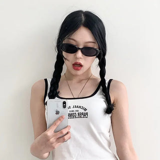 Cats, Unique, Hip, Y2K, Round, Trendy, Retro, UV Protection, Humbuk Show, Waterbomb, Tinted Sunglasses Collection