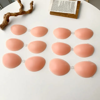 Undetectable Breast Lift, Super Push-up Silicone, Strapless Nude Bra, Adhesive Bra Collection