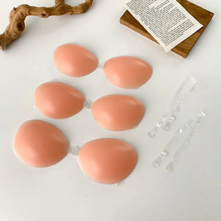 Undetectable Breast Lift, Super Push-up Silicone, Strapless Nude Bra, Adhesive Bra Collection