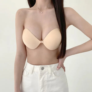 Undetectable Breast Lift, Super Push-up Silicone, Strapless Nude Bra, Adhesive Bra Collection