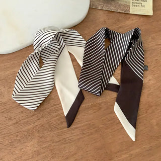 Striped Slim Daily Premium Scarf