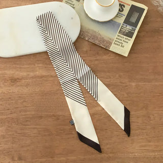 Striped Slim Daily Premium Scarf
