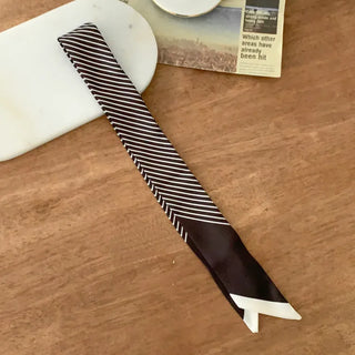 Striped Slim Daily Premium Scarf