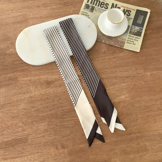 Striped Slim Daily Premium Scarf