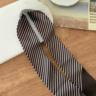 Striped Slim Daily Premium Scarf
