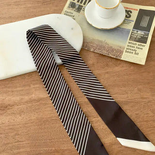 Striped Slim Daily Premium Scarf