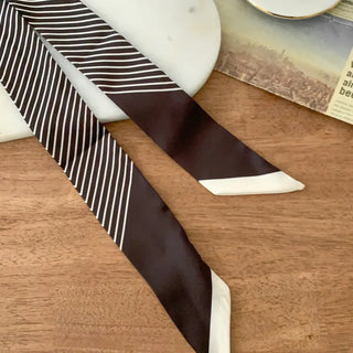 Striped Slim Daily Premium Scarf