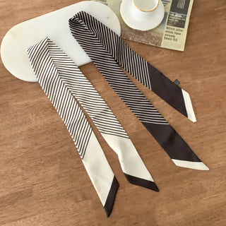 Striped Slim Daily Premium Scarf