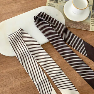 Striped Slim Daily Premium Scarf