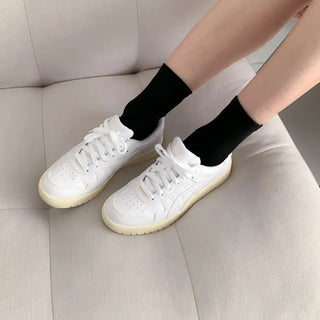 Standard Plain Daily Long Mid-Length Socks