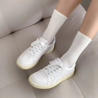 Standard Plain Daily Long Mid-Length Socks