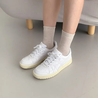Standard Plain Daily Long Mid-Length Socks