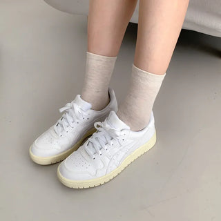 Standard Plain Daily Long Mid-Length Socks