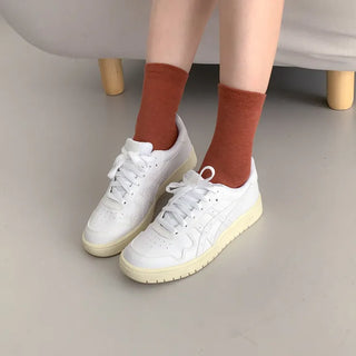 Standard Plain Daily Long Mid-Length Socks
