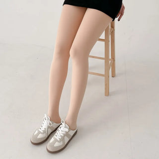 Compression Illusion Brushed Fleece Faux High-Elasticity Fur Lining Thick Winter Stockings