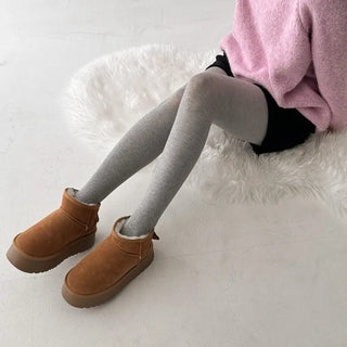 Stretchy Cotton Tights, Footed, Spring/Autumn/Winter Leggings, Pantyhose,