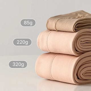 All-Season Illusion Fleece-Lined Faux See-Through Leggings High-Elasticity Pantyhose