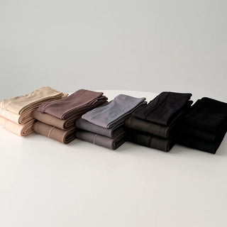 All-Season Illusion Fleece-Lined Faux See-Through Leggings High-Elasticity Pantyhose