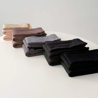 All-Season Illusion Fleece-Lined Faux See-Through Leggings High-Elasticity Pantyhose