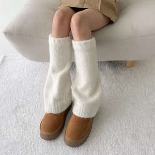 Meli Bootcut Loose Socks Knit Leg Warmers