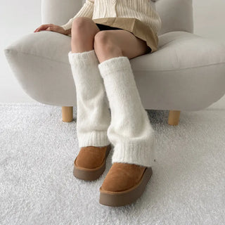 Meli Bootcut Loose Socks Knit Leg Warmers