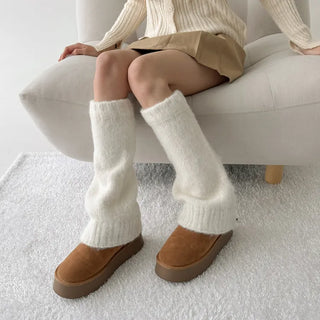 Meli Bootcut Loose Socks Knit Leg Warmers