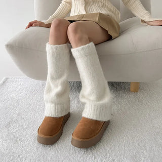 Meli Bootcut Loose Socks Knit Leg Warmers