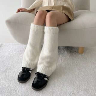 Meli Bootcut Loose Socks Knit Leg Warmers