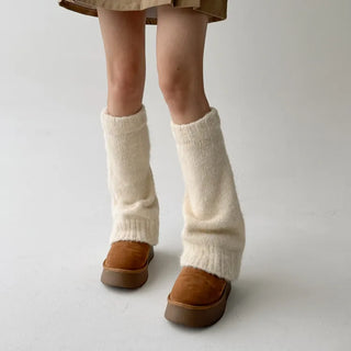Meli Bootcut Loose Socks Knit Leg Warmers