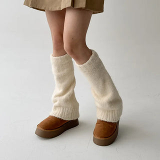Meli Bootcut Loose Socks Knit Leg Warmers