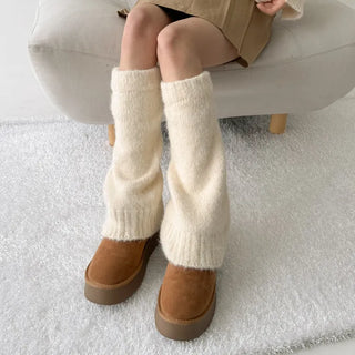 Meli Bootcut Loose Socks Knit Leg Warmers