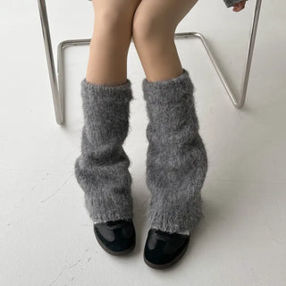 Meli Bootcut Loose Socks Knit Leg Warmers