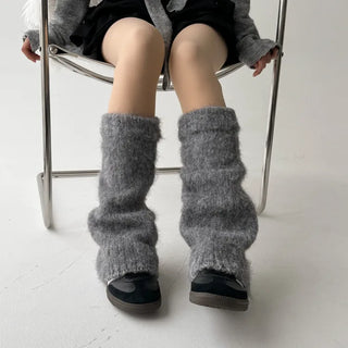 Meli Bootcut Loose Socks Knit Leg Warmers