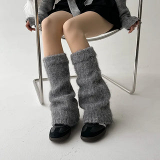 Meli Bootcut Loose Socks Knit Leg Warmers