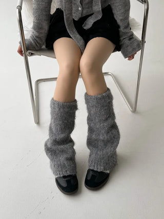 Meli Bootcut Loose Socks Knit Leg Warmers