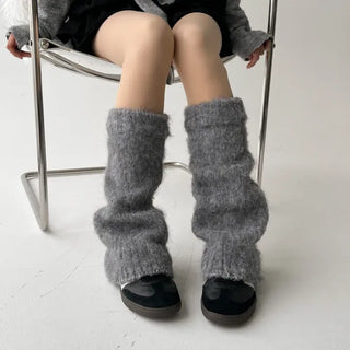 Meli Bootcut Loose Socks Knit Leg Warmers