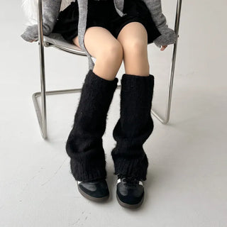 Meli Bootcut Loose Socks Knit Leg Warmers