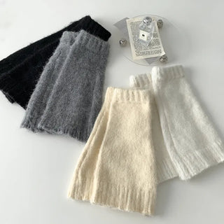 Meli Bootcut Loose Socks Knit Leg Warmers