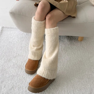 Meli Bootcut Loose Socks Knit Leg Warmers