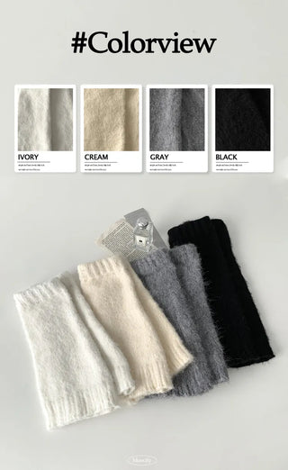 Meli Bootcut Loose Socks Knit Leg Warmers