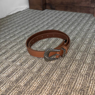 Bones Western Leather Belt