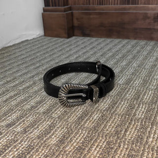 Bones Western Leather Belt