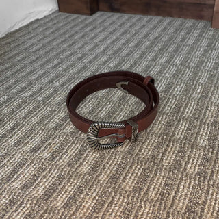 Bones Western Leather Belt