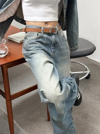 Bones Western Leather Belt