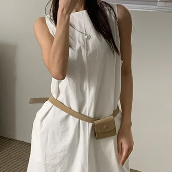 Bay Suede Bag Belt