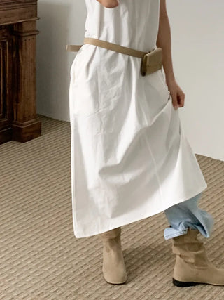 Bay Suede Bag Belt
