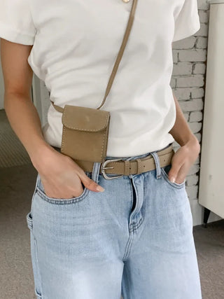 Bay Suede Bag Belt
