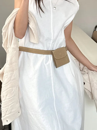 Bay Suede Bag Belt