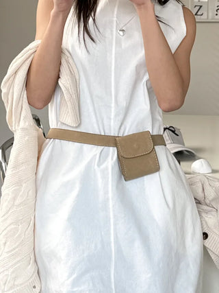 Bay Suede Bag Belt